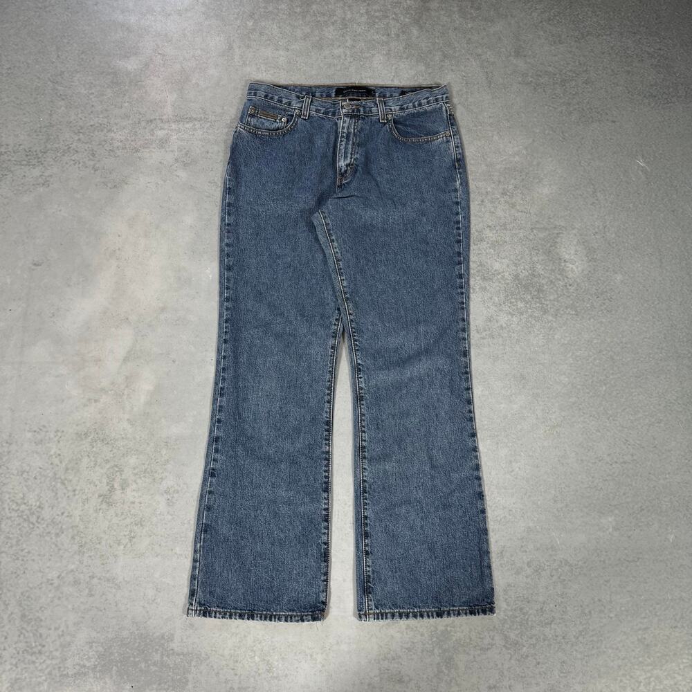 Calvin Klein Jeans Bootcut Blue - Size: 12